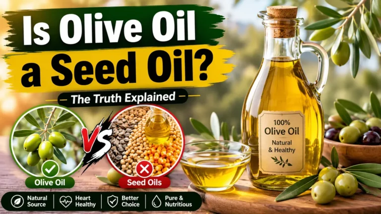 Is Olive Oil a Seed Oil