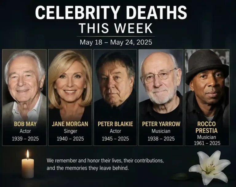 celebrity deaths this week